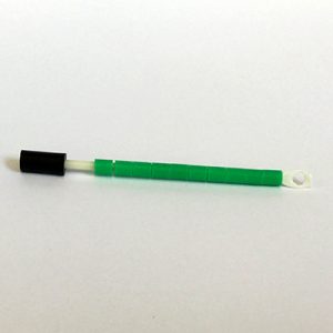 Ensfarvet 3.0 mm 10 stk. Grøn